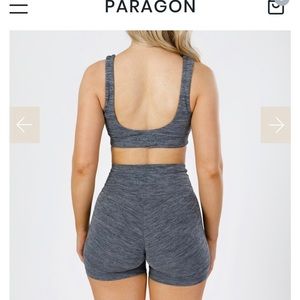 Paragon Hidden scrunch shorts